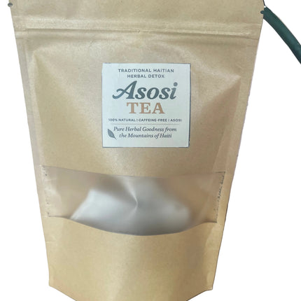 Asosi Tea – Traditional Haitian Herbal Detox (10 Tea Bags, 100% Natural & Caffeine-Free)