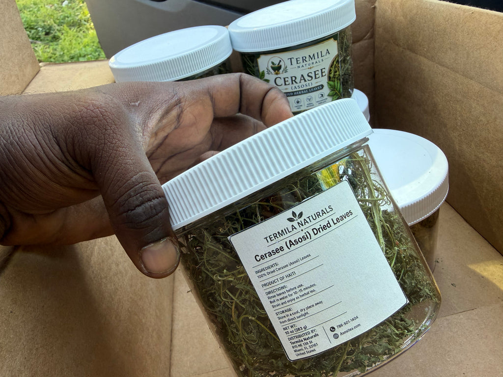 Cerasee Asosi Dried Leaves - dried Herbs for tea