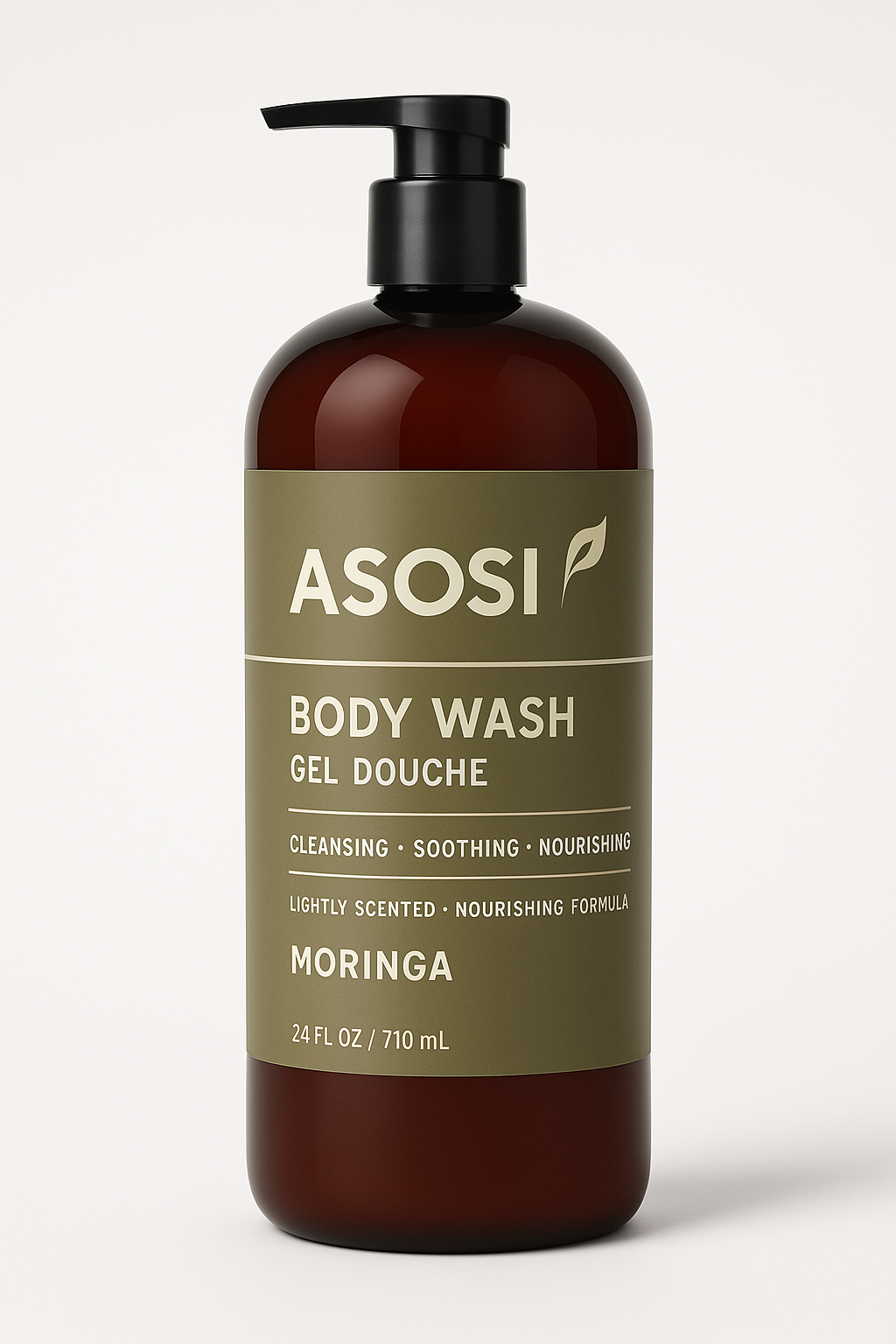 Asosi Cerasee Body Wash Liquid Soap With Moringa