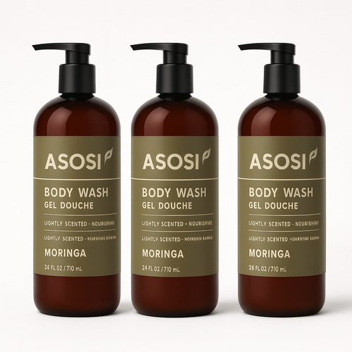 Asosi Cerasee Body Wash Liquid Soap With Moringa